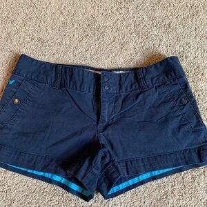 American Eagle Outfitters Dark Blue Women's Cargo Shorts